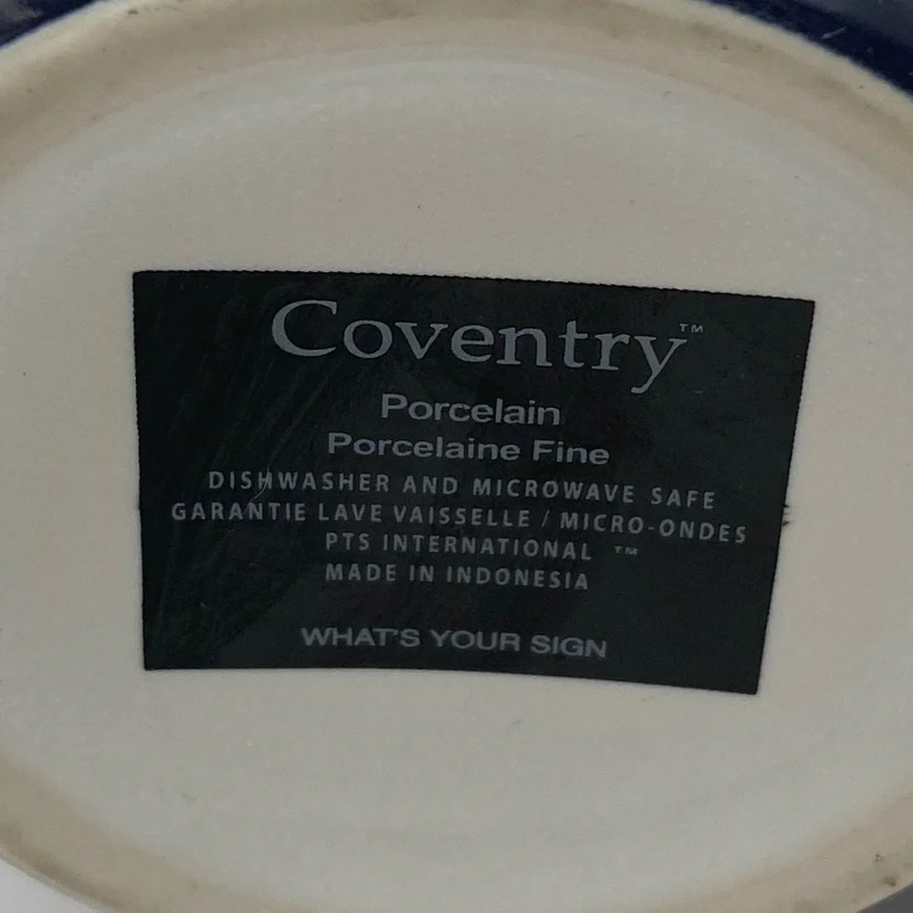 Coventry What’s Your Sign Scorpio Mug Porcelain Oct 23 - Nov 21 Horoscope
